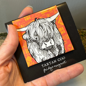 Artisan Scottish Whisky Tea & Highland Cow Gift Box
