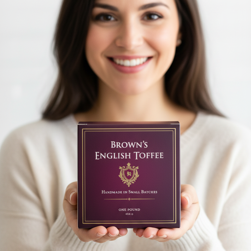 Almond Free English Toffee - Handmade in England