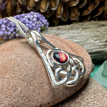 Load image into Gallery viewer, Heathergems Celtic Knot Necklace