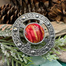 Load image into Gallery viewer, Celtic Heathergems Brooch
