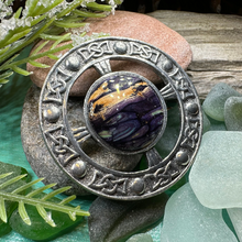 Load image into Gallery viewer, Celtic Heathergems Brooch