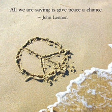 Load image into Gallery viewer, Peace Sign Necklace, Opal Jewelry, Heart Pendant, Hippie Jewelry, Yoga Gift, Sister Gift, Girlfriend Gift, Graduation Gift, October Birthday