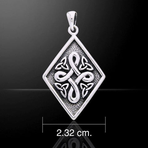 Load image into Gallery viewer, Celtic Quaternary Knot Necklace