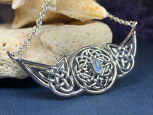 Load image into Gallery viewer, Wheel of Life Necklace, Celtic Necklace, Irish Jewelry, Celtic Family Knot Jewelry, Scotland Jewelry, Mom Gift, Anniversary Gift, Wife Gift