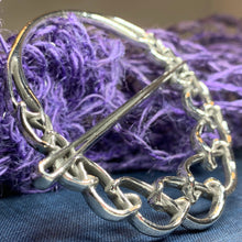 Load image into Gallery viewer, Celtic Knot Scarf Ring, Scotland Jewelry, Norse Jewelry, Ireland Jewelry, Celtic Jewelry, Mom Gift, Wife Gift, Sister Gift, Friendship Gift