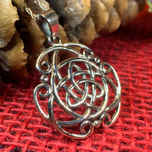 Load image into Gallery viewer, Celtic Knot Necklace, Celtic Necklace, Irish Jewelry, Norse Jewelry, Celtic Knot Pendant, Trinity Knot Necklace, Scotland Jewelry, Mom Gift