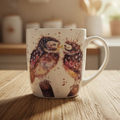 Load image into Gallery viewer, Loved Up Owls Mug