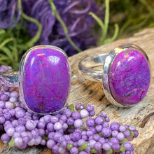 Load image into Gallery viewer, Celtic Purple Mystic Ring