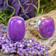 Load image into Gallery viewer, Celtic Purple Mystic Ring