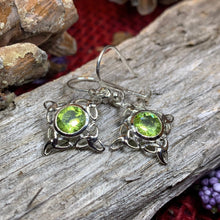 Load image into Gallery viewer, Annalise Gemstone Trinity Knot Earrings