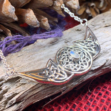 Load image into Gallery viewer, Wheel of Life Necklace, Celtic Necklace, Irish Jewelry, Celtic Family Knot Jewelry, Scotland Jewelry, Mom Gift, Anniversary Gift, Wife Gift
