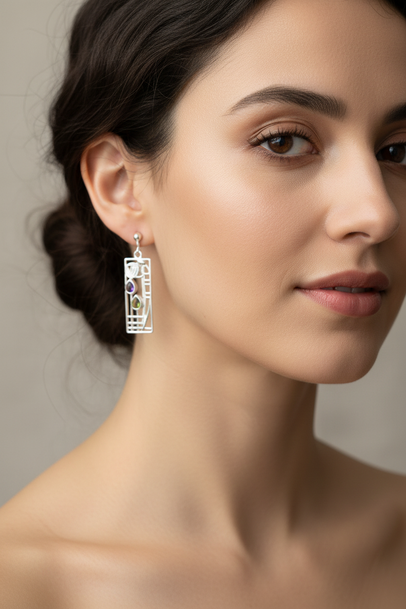 Cairn Lover Mackintosh Earrings from Scotland
