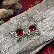 Load image into Gallery viewer, Annalise Gemstone Trinity Knot Earrings