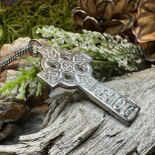 Load image into Gallery viewer, Connor Celtic Cross Necklace