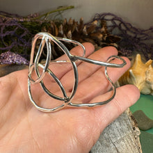 Load image into Gallery viewer, Trinity Knot Bracelet, Celtic Jewelry, Irish Jewelry, Scottish Jewelry, Cuff Bracelet, Anniversary Gift, Norse Jewelry, Ireland Gift