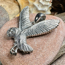 Load image into Gallery viewer, Midnight Flight Owl Necklace