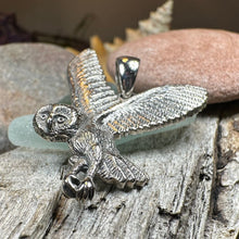 Load image into Gallery viewer, Midnight Flight Owl Necklace