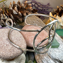 Load image into Gallery viewer, Trinity Knot Bracelet, Celtic Jewelry, Irish Jewelry, Scottish Jewelry, Cuff Bracelet, Anniversary Gift, Norse Jewelry, Ireland Gift