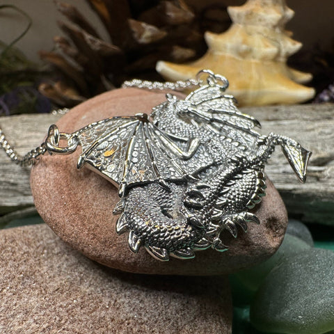 Load image into Gallery viewer, Zena Dragon Necklace