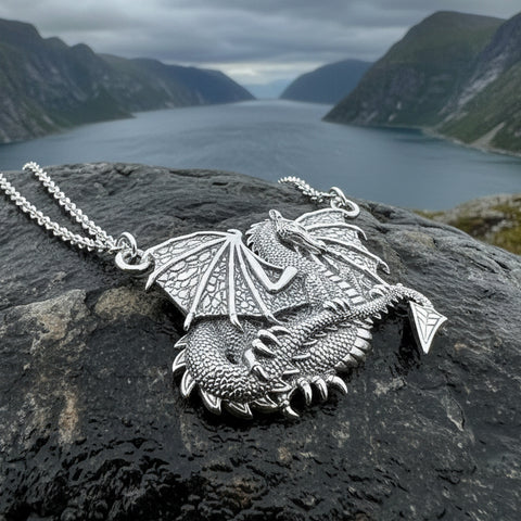 Load image into Gallery viewer, Zena Dragon Necklace