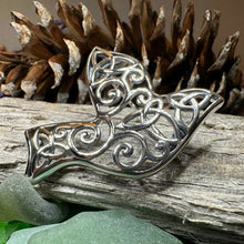 Load image into Gallery viewer, Iona Dove Trinity Knot Brooch