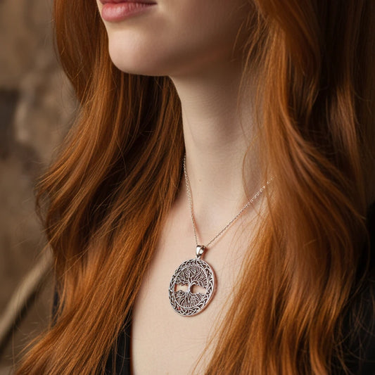 Free Spirit Tree of Life Necklace — view 2