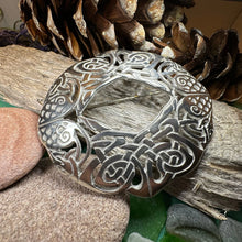 Load image into Gallery viewer, Large Celtic Birds Brooch