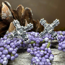 Load image into Gallery viewer, Saint Brigid's Cross Post Earrings
