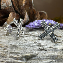 Load image into Gallery viewer, Saint Brigid's Cross Post Earrings