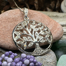 Load image into Gallery viewer, Tree of Life Necklace, Celtic Jewelry, Irish Pendant, Tree Jewelry, Mom Gift, Anniversary Gift, Bridal Jewelry, Graduation Gift, Wife Gift
