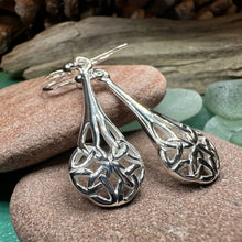 Load image into Gallery viewer, Celtic Teardrop Earrings