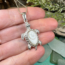 Load image into Gallery viewer, Shiva Shell Turtle Necklace