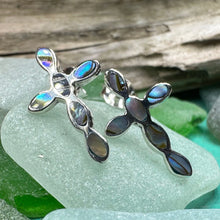 Load image into Gallery viewer, Anne Cross Stud Earrings