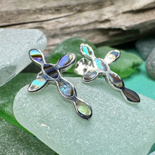 Load image into Gallery viewer, Anne Cross Stud Earrings