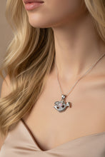 Load image into Gallery viewer, Mermaid Necklace, Celtic Jewelry, Nautical Jewelry, Anniversary Gift, Shell Jewelry, Pink Necklace, Beach Jewelry, Sea Jewelry, Mom Gift