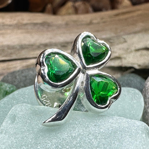 Load image into Gallery viewer, Enamel Irish Harp Brooch