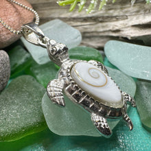 Load image into Gallery viewer, Shiva Shell Turtle Necklace