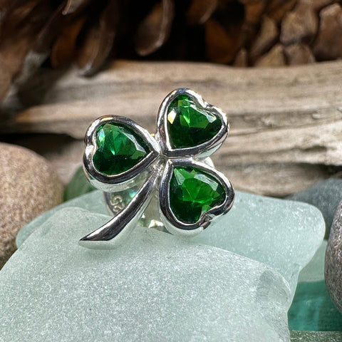 Load image into Gallery viewer, Enamel Irish Harp Brooch