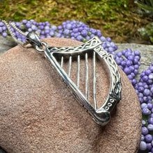 Load image into Gallery viewer, Irish Harp Necklace