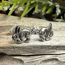Load image into Gallery viewer, Running Bunny Earrings