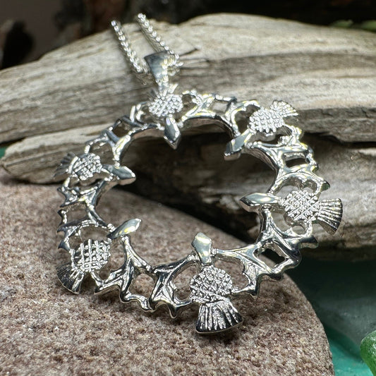 Kinross Thistle Necklace