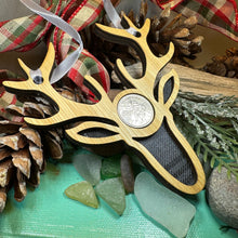 Load image into Gallery viewer, Tartan Stag Ornament