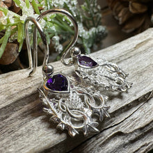 Load image into Gallery viewer, Thistle Earrings, Celtic Jewelry, Scotland Jewelry, Outlander Jewelry, Girlfriend Gift, Sister Gift, Mom Gift, Nature Jewelry, Wife Gift