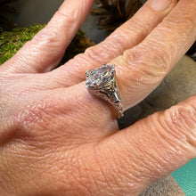 Load image into Gallery viewer, Celtic Engagement Ring, Celtic Jewelry, Irish Promise Ring, Irish Ring, Irish Dance Gift, Anniversary Gift, Vintage Bridal Ring