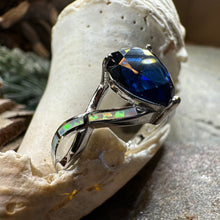 Load image into Gallery viewer, Valois Opal Celtic Ring