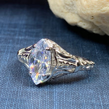 Load image into Gallery viewer, Celtic Engagement Ring, Celtic Jewelry, Irish Promise Ring, Irish Ring, Irish Dance Gift, Anniversary Gift, Vintage Bridal Ring