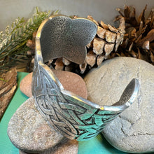 Load image into Gallery viewer, Celtic Knot Bracelet, Celtic Jewelry, Irish Cuff Bracelet, Bangle Bracelet, Scotland Jewelry, Wiccan Jewelry, Wife Gift, Girlfriend Gift