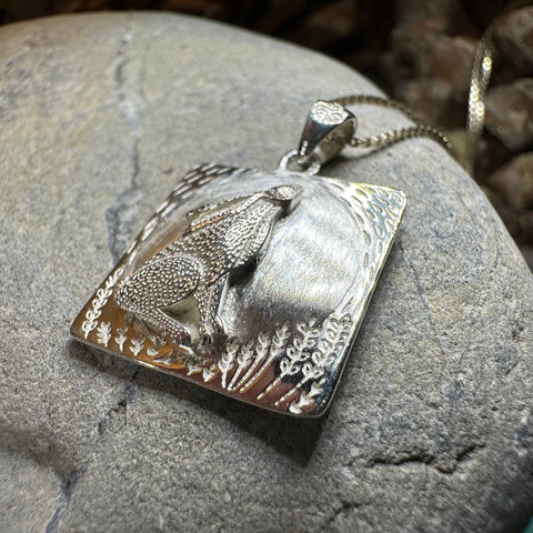 Load image into Gallery viewer, Rabbit Necklace, Nature Jewelry, Full Moon Pendant, Hare Necklace, Bunny, Animal Jewelry, New Beginnings, Inspirational Gift, Wiccan Jewelry