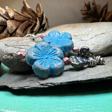 Load image into Gallery viewer, Celtic Spring Earrings, Celtic Jewelry, Crystal Jewelry, Wiccan Jewelry, Mom Gift, Sister Gift, Aunt Gift, Teacher Gift, Girlfriend Gift