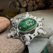 Load image into Gallery viewer, Heathergems Thistle Brooch